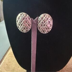 Taxco Mexico 925 Sterling Silver Clip on Earrings